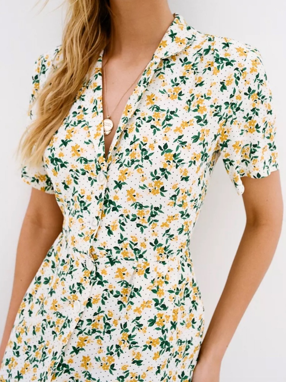 Urban Outfitters Mila Midi Shirt Dress